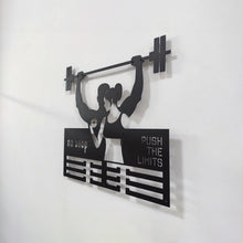 Görseli Galeri görüntüleyiciye yükleyin, No Stop - Sporcu Metal Madalyon Askılığı