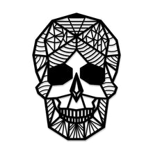 Görseli Galeri görüntüleyiciye yükleyin, Kuru kafa Dekoratif metal tablosu