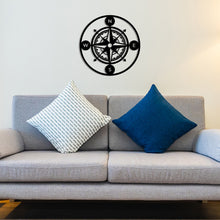 Görseli Galeri görüntüleyiciye yükleyin, Pusula Dekoratif Metal Tablo Duvar Dekoru