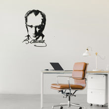 Görseli Galeri görüntüleyiciye yükleyin, ATATÜRK BÜSTÜ DEKORATİF METAL TABLO