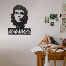 Görseli Galeri görüntüleyiciye yükleyin, SLOGANLI CHE GUEVARA DEKORATİF METAL TABLO