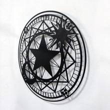 Görseli Galeri görüntüleyiciye yükleyin, Sihirli Daire Dekoratif Metal Duvar Tablosu