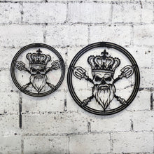 Görseli Galeri görüntüleyiciye yükleyin, Tehlikeli Viking Temalı Metal Duvar Dekoru