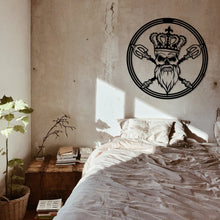 Görseli Galeri görüntüleyiciye yükleyin, Tehlikeli Viking Temalı Metal Duvar Dekoru