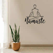 Görseli Galeri görüntüleyiciye yükleyin, Namaste Dekoratif Metal Duvar Dekoru