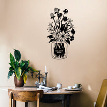 Görseli Galeri görüntüleyiciye yükleyin, Anneler Gününe Özel Metal Çiçek Duvar Dekoru (Canım Annem)