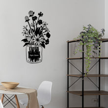 Görseli Galeri görüntüleyiciye yükleyin, Anneler Gününe Özel Metal Çiçek Duvar Dekoru (Canım Annem)