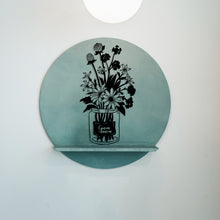 Görseli Galeri görüntüleyiciye yükleyin, Anneler Gününe Özel Metal Çiçek Duvar Dekoru (Canım Annem)