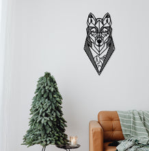Görseli Galeri görüntüleyiciye yükleyin, WOLF Kurt Temalı Dekoratif Metal Dekoru
