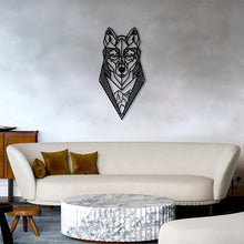 Görseli Galeri görüntüleyiciye yükleyin, WOLF Kurt Temalı Dekoratif Metal Dekoru