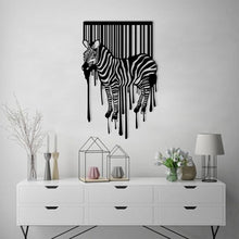 Görseli Galeri görüntüleyiciye yükleyin, Barkod zebra(Dekoratif metal Zebra dekoru)