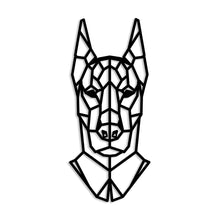 Görseli Galeri görüntüleyiciye yükleyin, Doberman Dekoratif Metal Duvar Tablosu