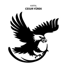 Görseli Galeri görüntüleyiciye yükleyin, KARTAL DEKORATİF METAL TABLO***Cesur Yürek ***