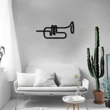Görseli Galeri görüntüleyiciye yükleyin, Trumpet Dekoratif Metal Müzik Dekor