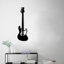 Görseli Galeri görüntüleyiciye yükleyin, Bas Gitar (Dekoratif Metal Gitar Dekor)100x31cm