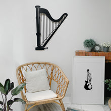 Görseli Galeri görüntüleyiciye yükleyin, Arp Metal Müzik Aleti Duvar Dekoru