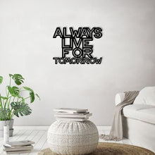 Görseli Galeri görüntüleyiciye yükleyin, Life(Dekoratif metal duvar yazıları dekor)