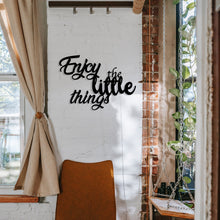 Görseli Galeri görüntüleyiciye yükleyin, *Hayat kısa*(dekoratif metal duvar yazıları dekor)