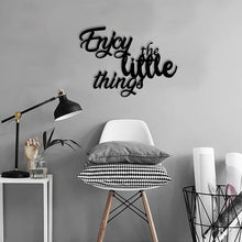 Görseli Galeri görüntüleyiciye yükleyin, *Hayat kısa*(dekoratif metal duvar yazıları dekor)