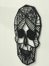 Görseli Galeri görüntüleyiciye yükleyin, Kuru kafa Dekoratif metal tablosu