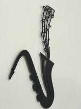 Görseli Galeri görüntüleyiciye yükleyin, Saksafon Jazz Dekoratif Metal Tablosu