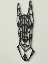 Görseli Galeri görüntüleyiciye yükleyin, Doberman Dekoratif Metal Duvar Tablosu
