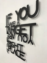 Görseli Galeri görüntüleyiciye yükleyin, ' Right Place - Doğru Yerdesin ' Temalı Dekoratif Metal Duvar Yazısı