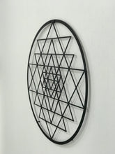 Görseli Galeri görüntüleyiciye yükleyin, Yaşam Çiçeği Kutsal Geometri Dekoratif Metal Tablo
