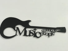 Görseli Galeri görüntüleyiciye yükleyin, MusicRock Dekoratif Metal Gitar Dekoru