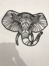 Görseli Galeri görüntüleyiciye yükleyin, Elephant(Dekoratif metal Fil dekoru)