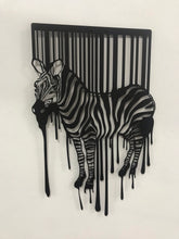 Görseli Galeri görüntüleyiciye yükleyin, Barkod zebra(Dekoratif metal Zebra dekoru)
