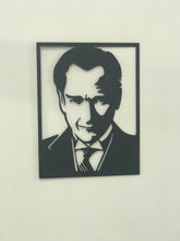 Görseli Galeri görüntüleyiciye yükleyin, ATATÜRK PORTRE(Dekoratif metal ATATÜRK tablosu)