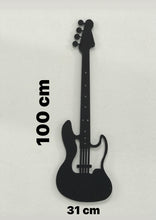 Görseli Galeri görüntüleyiciye yükleyin, Bas Gitar (Dekoratif Metal Gitar Dekor)100x31cm