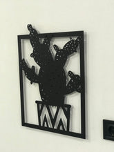 Görseli Galeri görüntüleyiciye yükleyin, KAKTÜS 3*LÜ SET METAL DEKORATİF TABLO