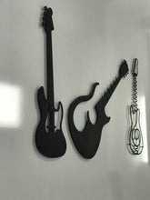 Görseli Galeri görüntüleyiciye yükleyin, MFÖ Gitar Temalı Dekoratif Metal Duvar Tablo17x50 - 24x59 - 16x50 cm
