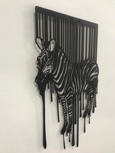 Görseli Galeri görüntüleyiciye yükleyin, Barkod zebra(Dekoratif metal Zebra dekoru)
