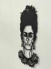 Görseli Galeri görüntüleyiciye yükleyin, FRIDA KAHLO DEKORATİF METAL DUVAR DEKORU TABLOSU