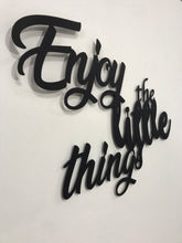 Görseli Galeri görüntüleyiciye yükleyin, *Hayat kısa*(dekoratif metal duvar yazıları dekor)