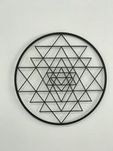 Görseli Galeri görüntüleyiciye yükleyin, Yaşam Çiçeği Kutsal Geometri Dekoratif Metal Tablo
