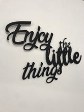 Görseli Galeri görüntüleyiciye yükleyin, *Hayat kısa*(dekoratif metal duvar yazıları dekor)