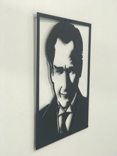 Görseli Galeri görüntüleyiciye yükleyin, ATATÜRK PORTRE(Dekoratif metal ATATÜRK tablosu)