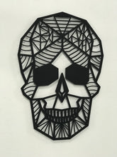 Görseli Galeri görüntüleyiciye yükleyin, Kuru kafa Dekoratif metal tablosu