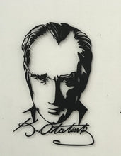 Görseli Galeri görüntüleyiciye yükleyin, ATATÜRK BÜSTÜ DEKORATİF METAL TABLO