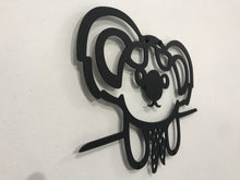 Görseli Galeri görüntüleyiciye yükleyin, KOALA FLORLU DEKORATİF METAL DUVAR DEKORU