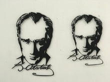 Görseli Galeri görüntüleyiciye yükleyin, ATATÜRK BÜSTÜ DEKORATİF METAL TABLO