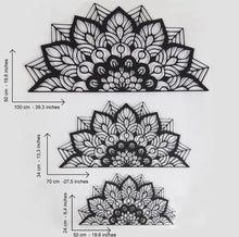 Görseli Galeri görüntüleyiciye yükleyin, MANDALA DEKORATİF METAL DUVAR TABLOSU