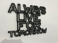 Görseli Galeri görüntüleyiciye yükleyin, Life(Dekoratif metal duvar yazıları dekor)