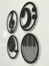 Görseli Galeri görüntüleyiciye yükleyin, Müzik icon 4*lü Takım Dekoratif Metal Tablolar