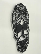 Görseli Galeri görüntüleyiciye yükleyin, Kuru kafa Dekoratif metal tablosu