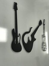 Görseli Galeri görüntüleyiciye yükleyin, MFÖ 100 cmLİK SET Gitar Temalı Dekoratif Metal Duvar Tablo31X100 - 39X100 - 32X100 cm